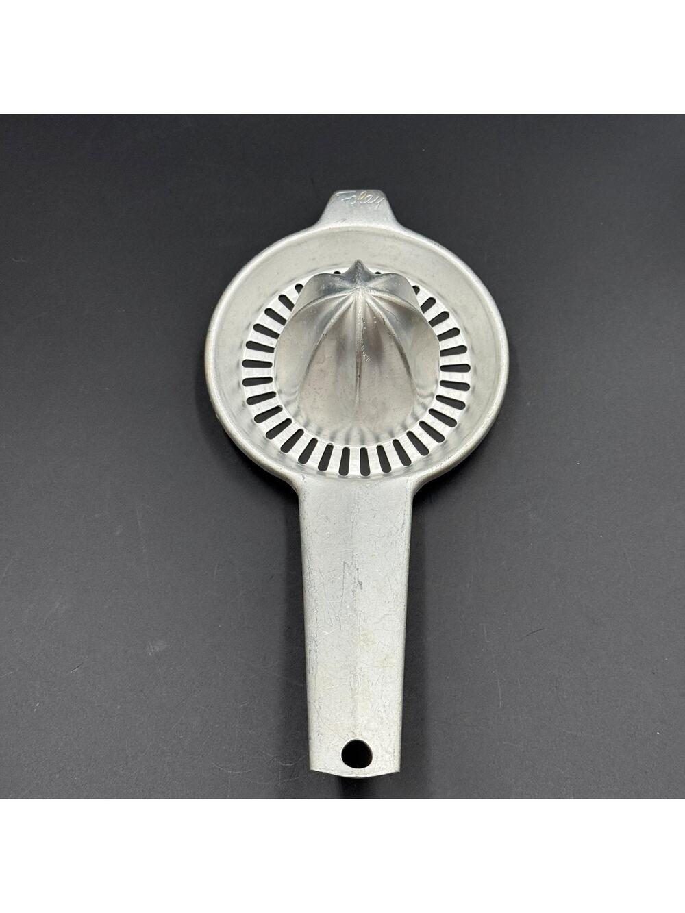 Vintage Foley Aluminum Citrus Juicer Handheld Manual Tool